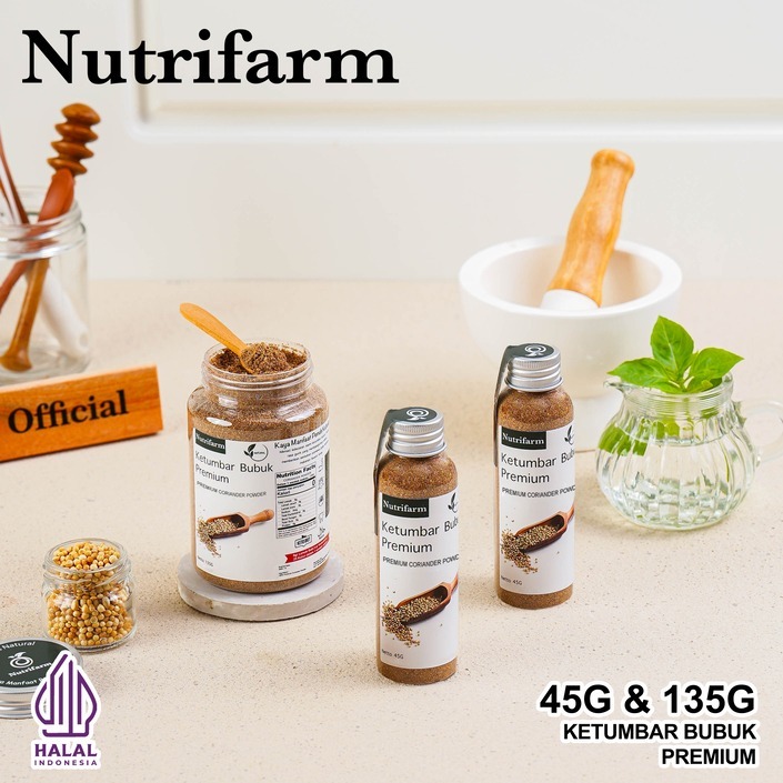 

NUTRIFARM KETUMBAR 45 GR 135 GR