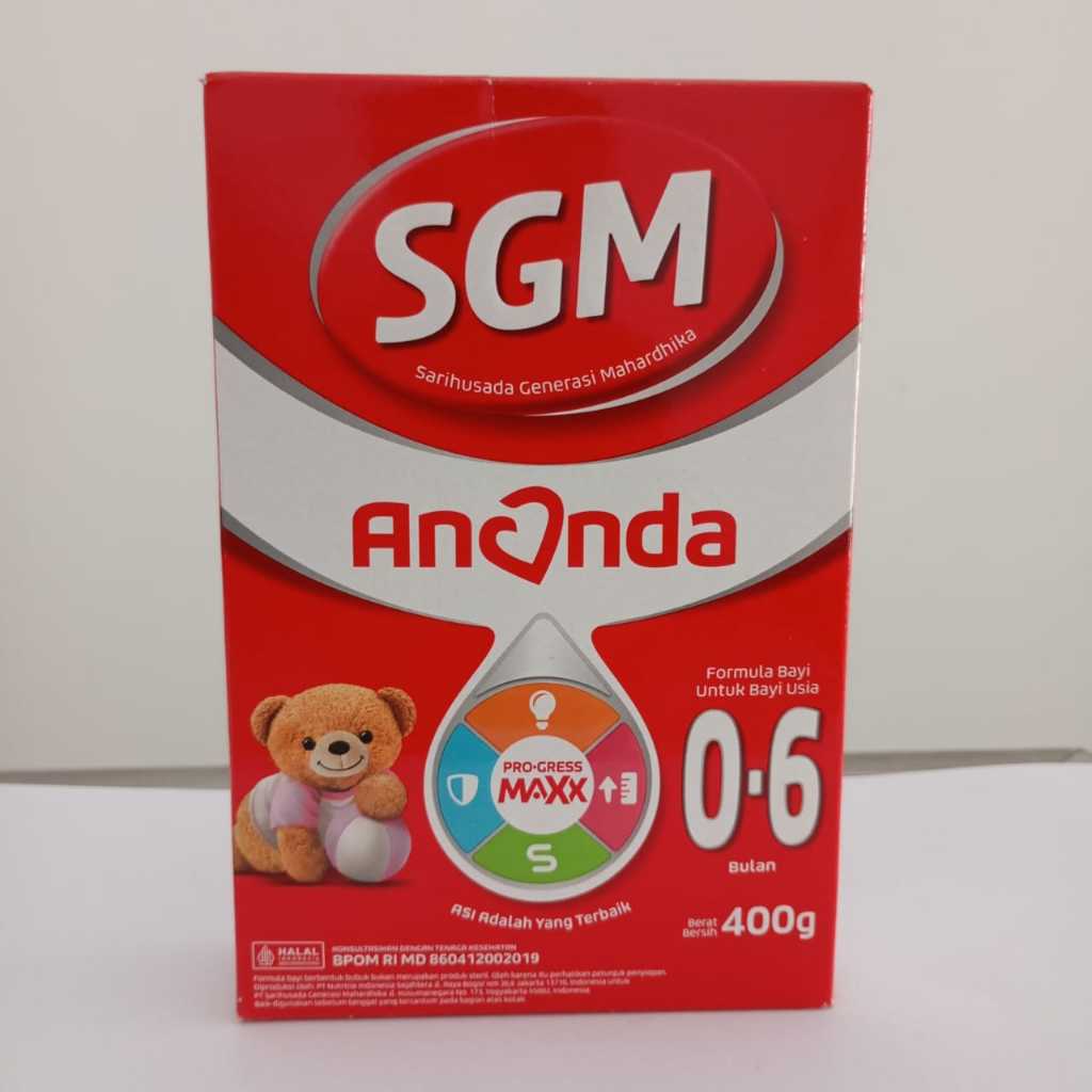 

SGM ANANDA 0-6 BULAN 400 GRAM