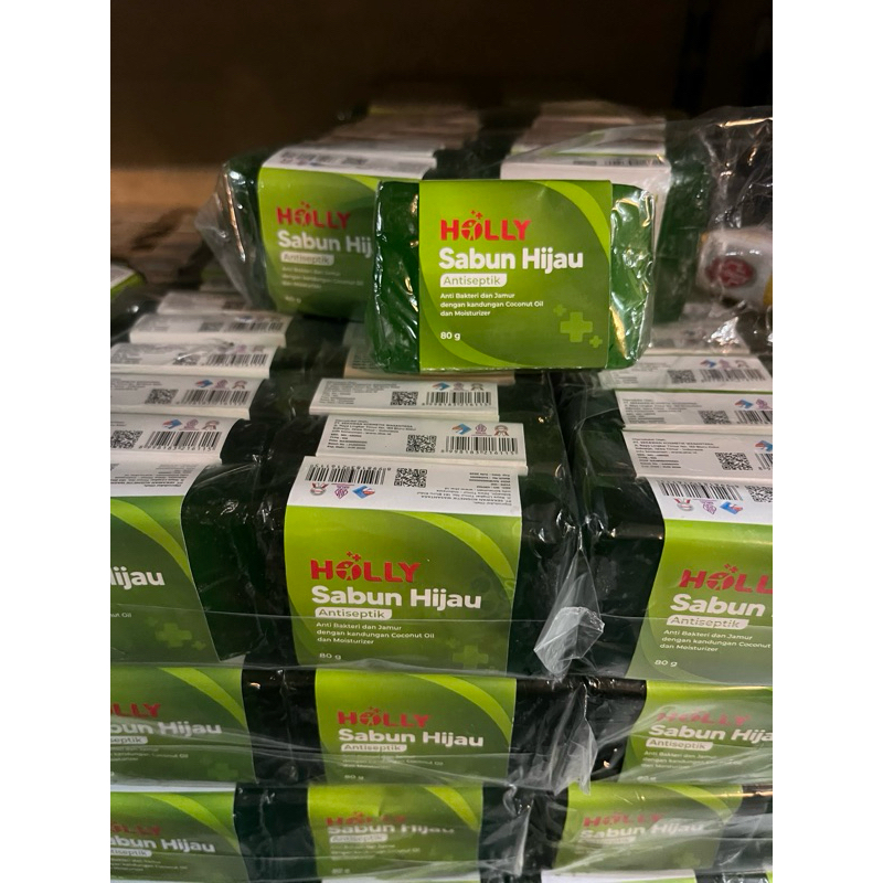 SABUN HOLLY HIJAU ASLI | Sabun Holly Antiseptik | SABUN HOLLY GATAL GATAL