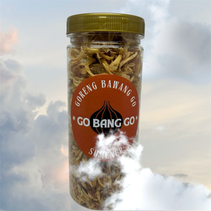 

Bawang Goreng PREMIUM Renyah kemasan Toples - GO BANG GO