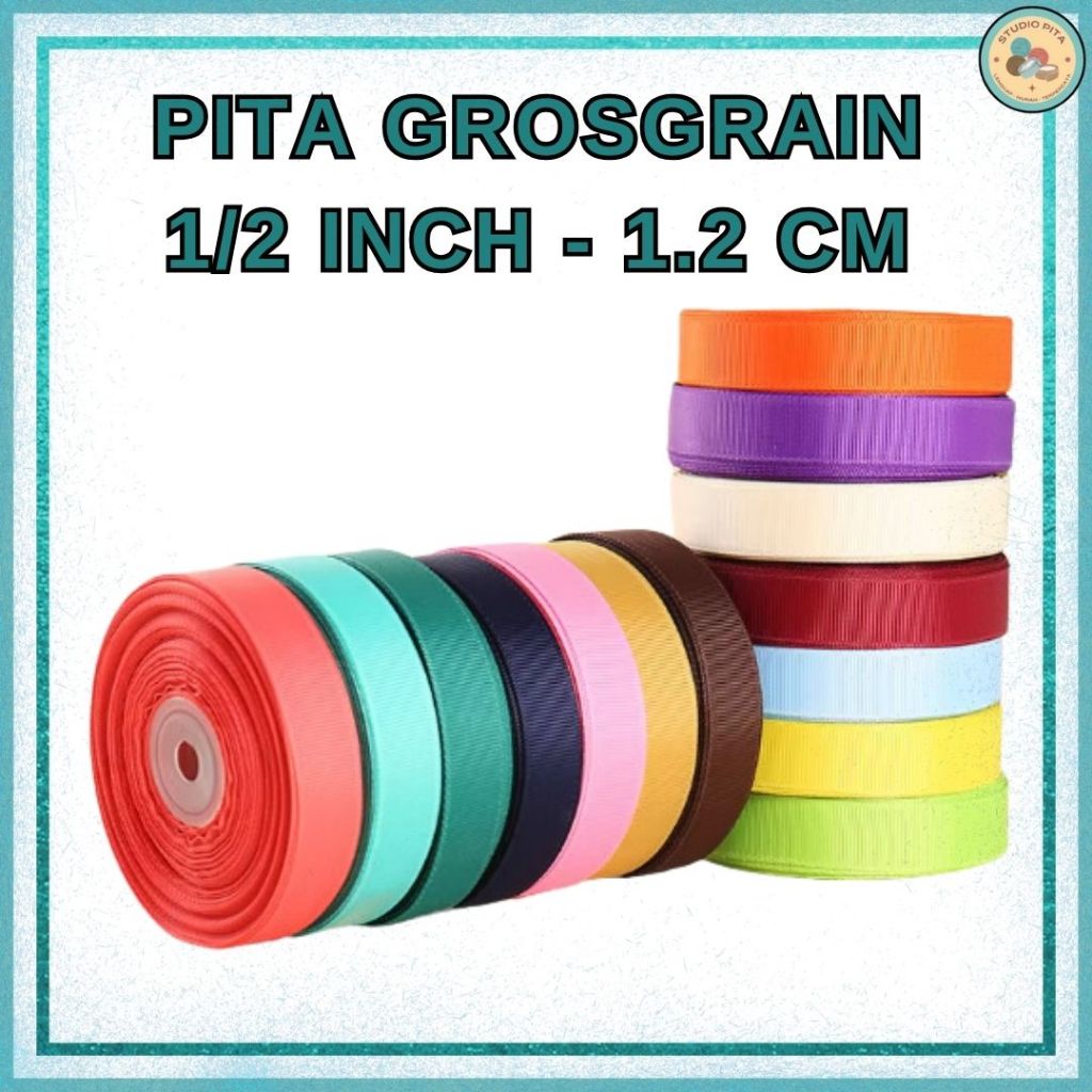 

Pita Grossgrain 1/2 inch grosgrain