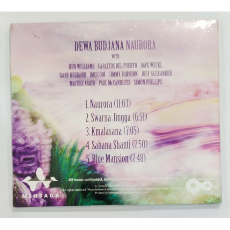 CD DEWA BUDJANA - NAURORA