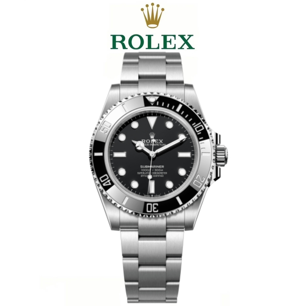 COD Original Rolex Jenis kalender Jam tangan 124060-0001 Automatic Winding 18CT Yellow Gold Teflon 4