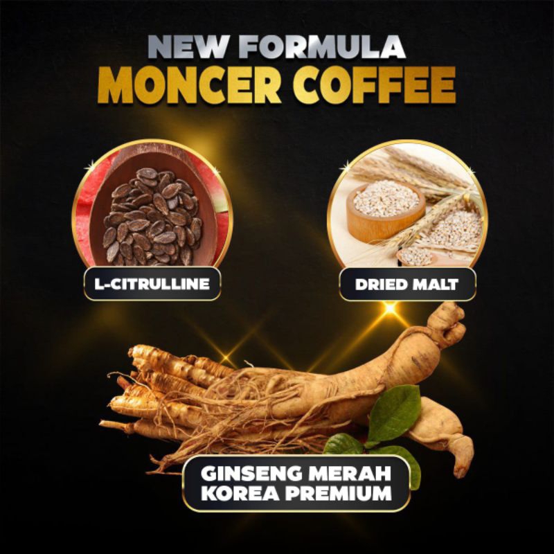 

NFMncer Coffee Original Kopi Herbal Pria aman dikonsumsi 1 Box isi 8 sachet