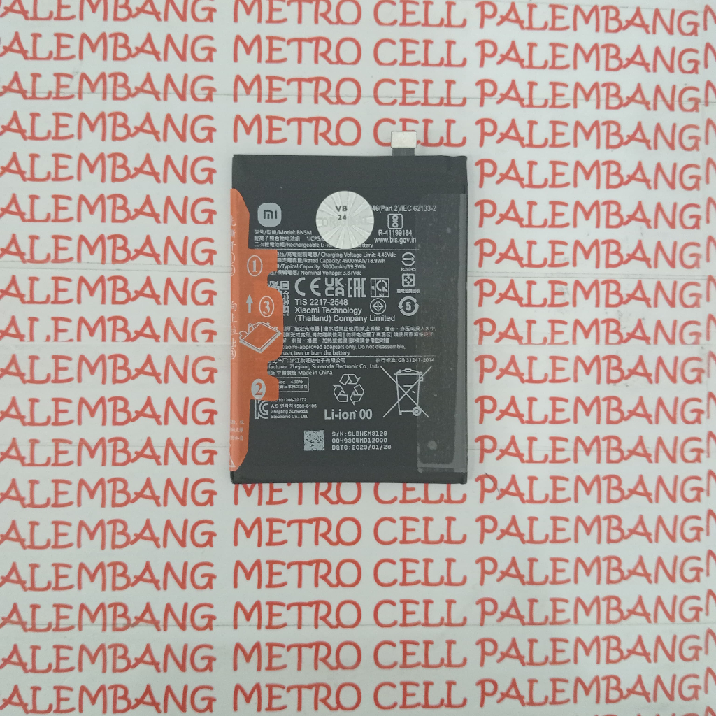 BATERAI REDMI NOTE 12 BN5M O