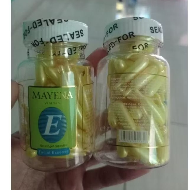 serum essence VIT E kapsul mayena