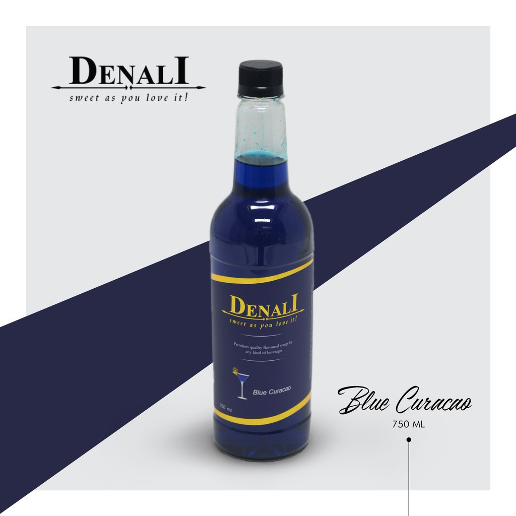 

Denali Sirup Blue Citrus - Coffee Syrup Flavour - 750 ml