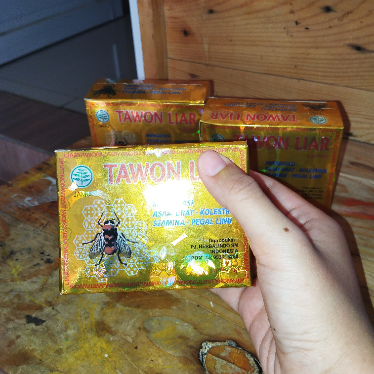 

TERLARIS TawOn Kun!ng gold (Liar) herbal alami asam urat