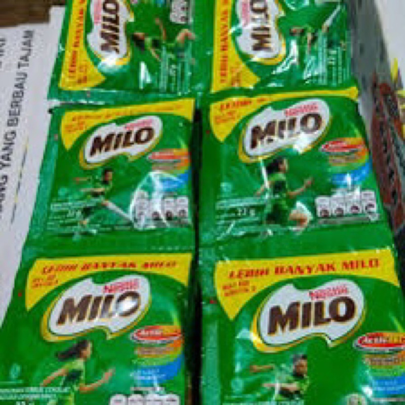 

milo sachet 1 renteng isi 10