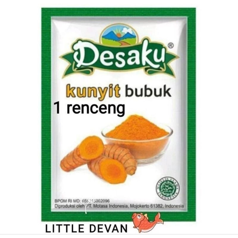

KUNYIT BUBUK DESAKU BUMBU INSTAN ISI 3 SACHET