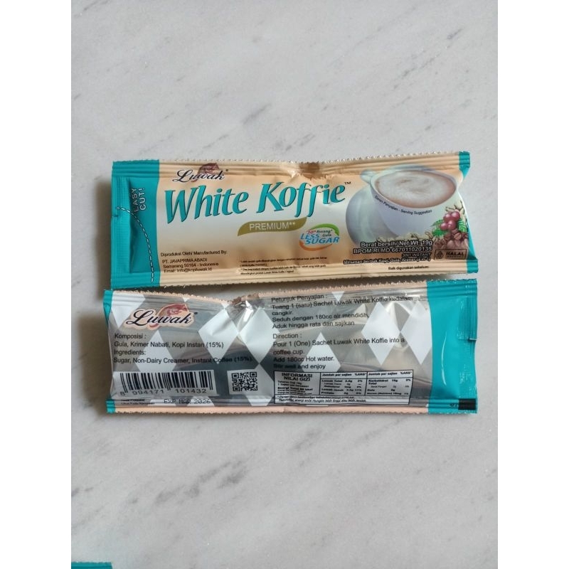 

luwak white koffie Premium ( ecer )