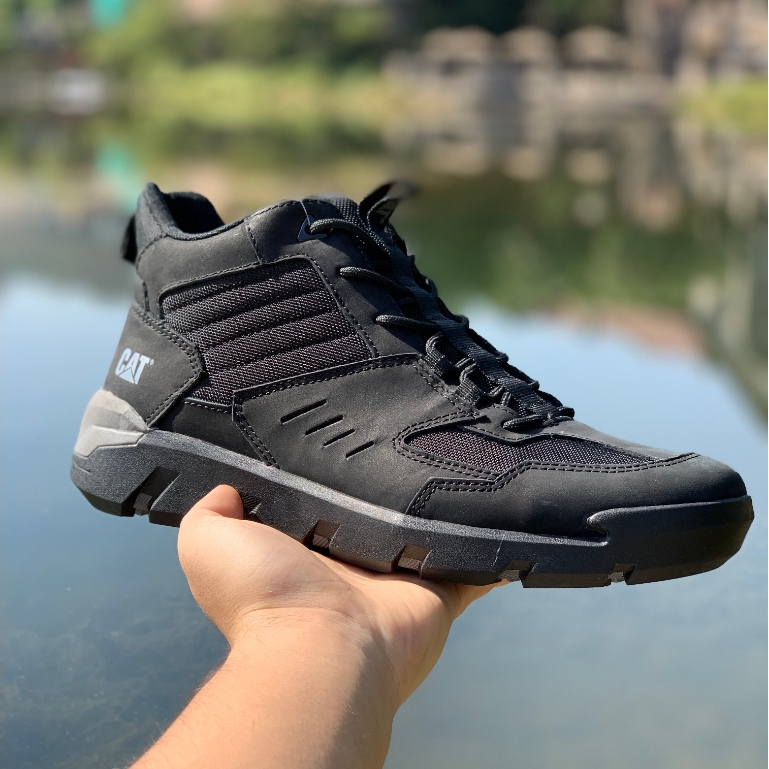 Original Caterpillar Genuine Leather Men Boot Shoes 1451015