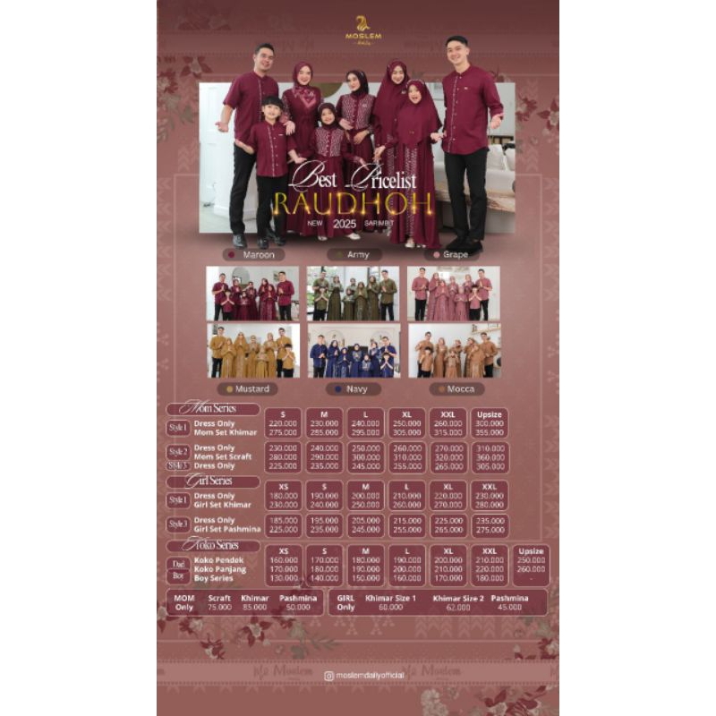 Raudhoh by Moslem daily