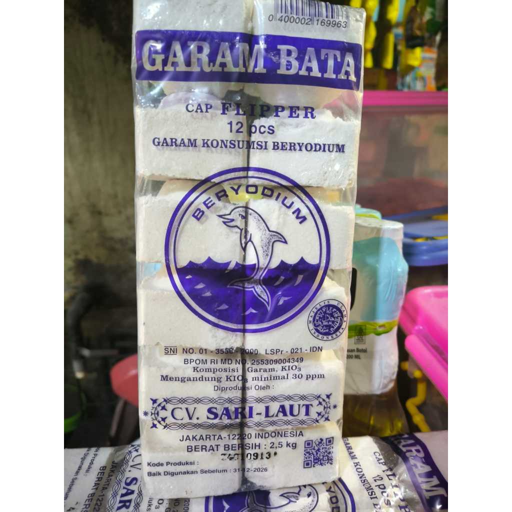 

Garam Bata Cap Flipper Beryodium isi 12 Pcs