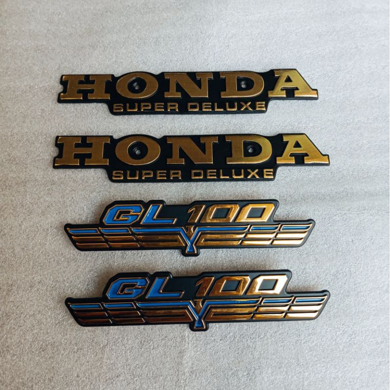 Emblem Tangki Tengki Set Tepong GL 100 Garuda Whellprof WP Part