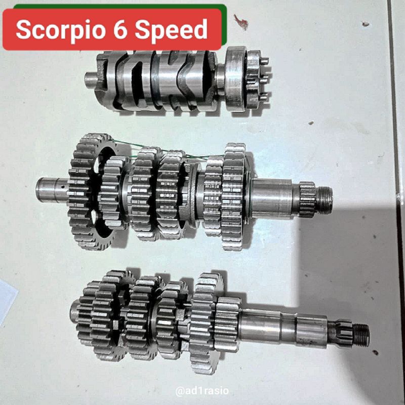Rasio Scorpio 6 Speed - Scorpio 6speed - Yamaha TTR