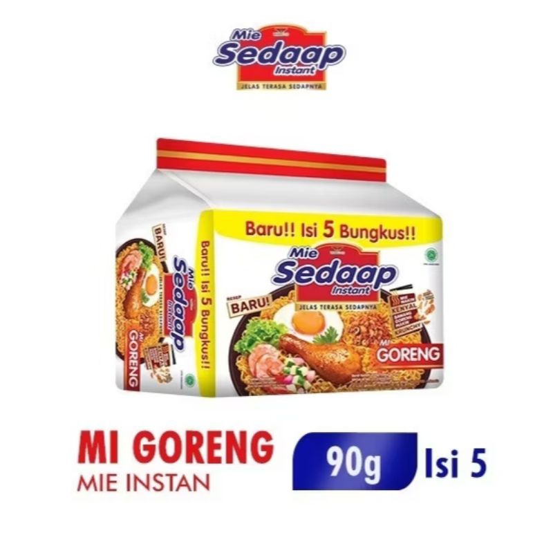 

Mie Sedaap Goreng isi 5 bungkus - 90gr