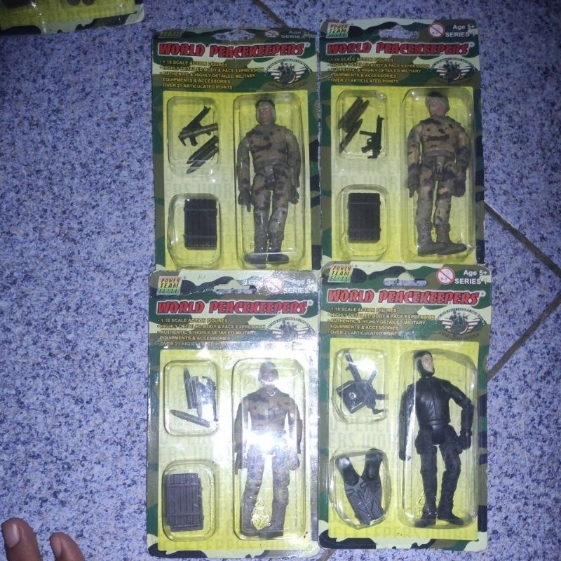 Figure Tentara Army World Peacekeepers