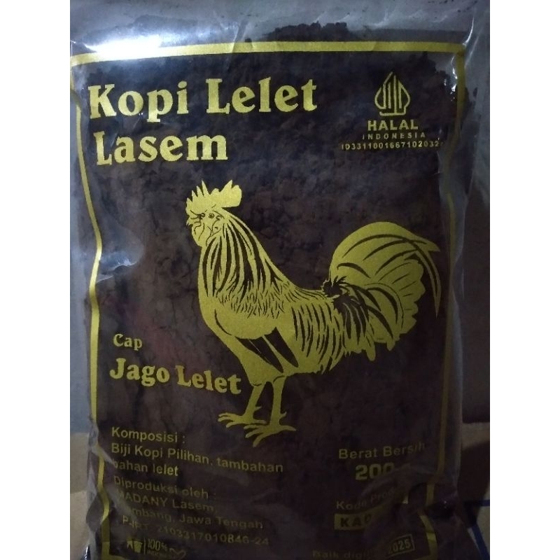 

kopi lelet khas lasem