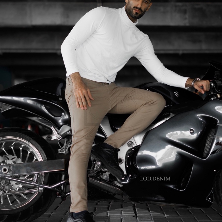 KP8 LODDENIM X CASTE  Celana Panjang Chinos Pria  EKSPRESO