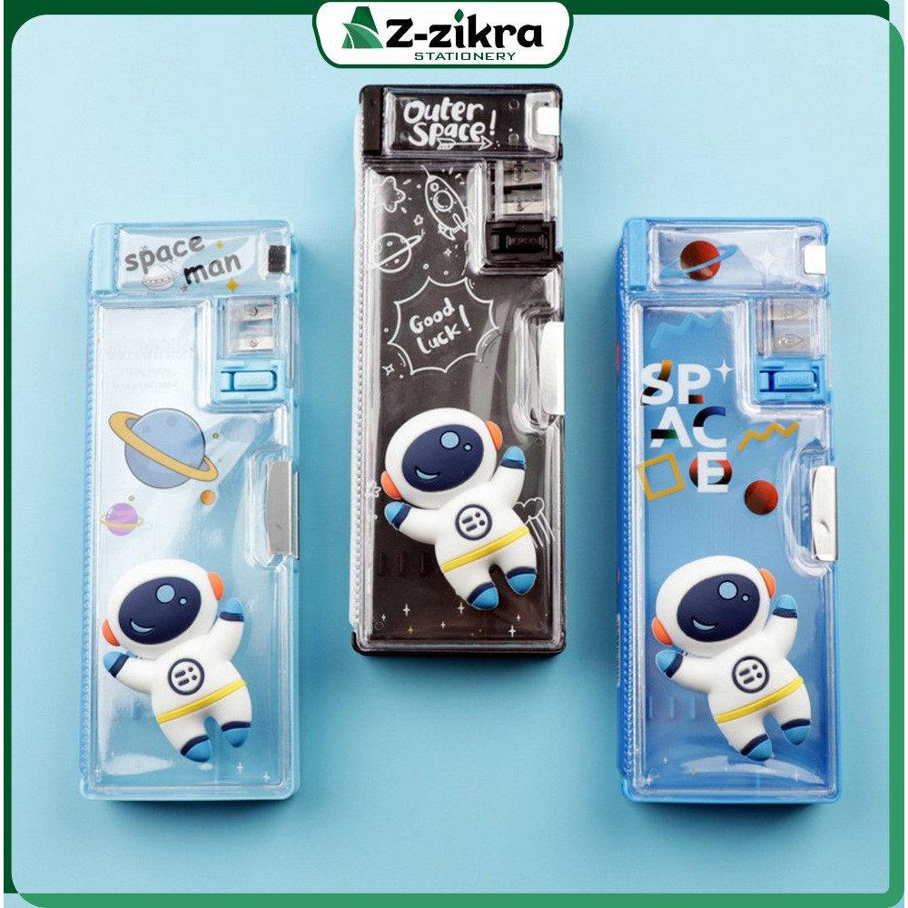 

Kotak Pensil Pencil Case Magnet Untuk Anak Tk Tempat Pensil Anak 3D Timbul Magnetic Multifungsi Alat Tulis Sekolah Az Zikra Stationery A59