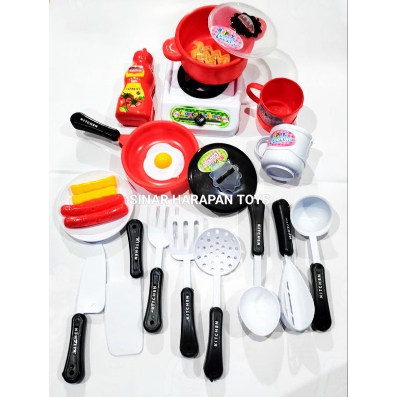 Mainan anak masak masakan LM10/Terbaru