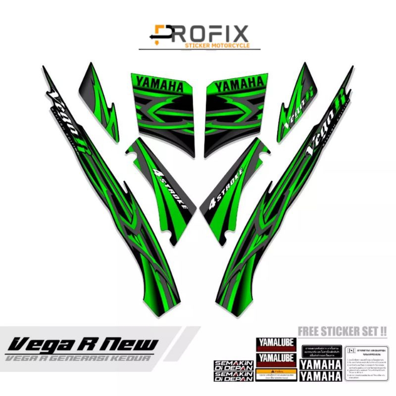 STRIPING VEGA R NEW / MTF 26 / STIKER VEGA RR /  STIKER VEGA R NEW / STRIPING VEGA R NEW MOTORCYRCLE