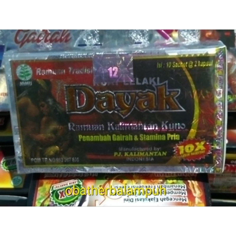 

Paket 20 Box Kapsul Dayak Kuat Origional