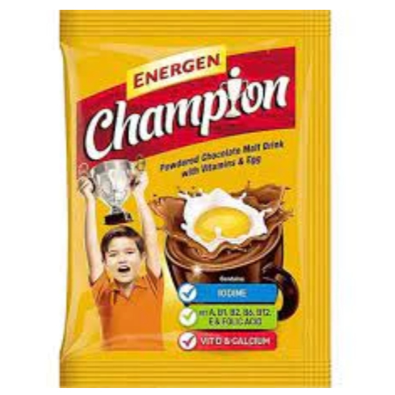 

Energen Champion Minuman Susu Rasa Coklat 4in1 @35gr
