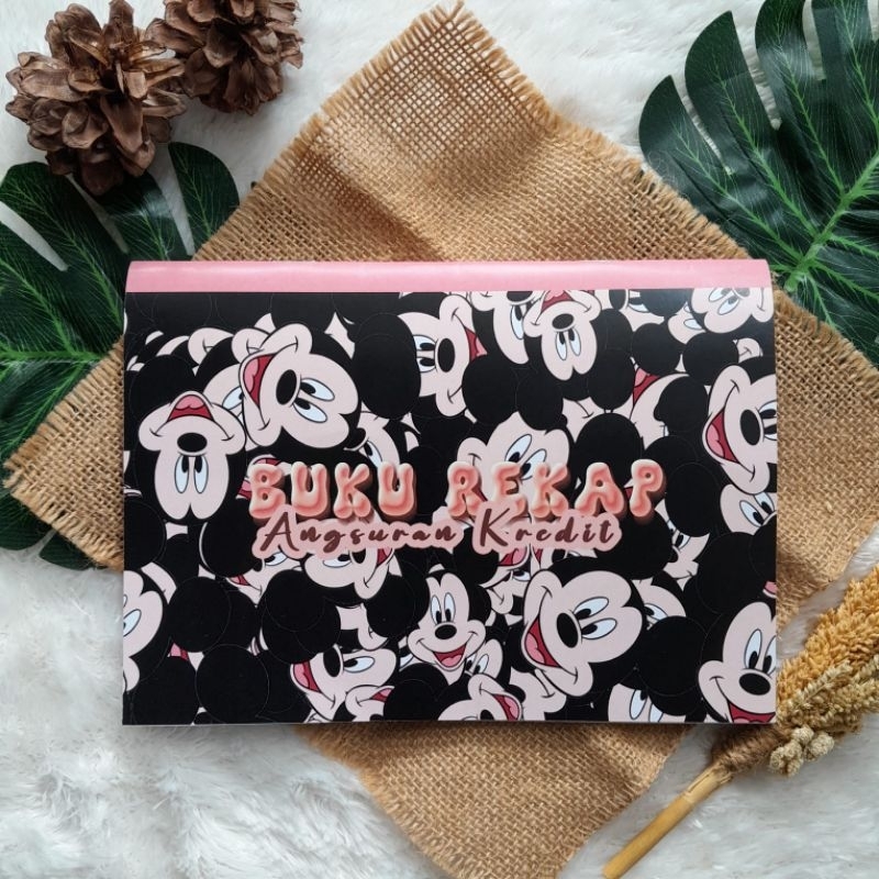 

BUKU REKAP ANGSURAN KREDIT JILID STAPLES ISI 60 HALAMAN NON-CUSTOM