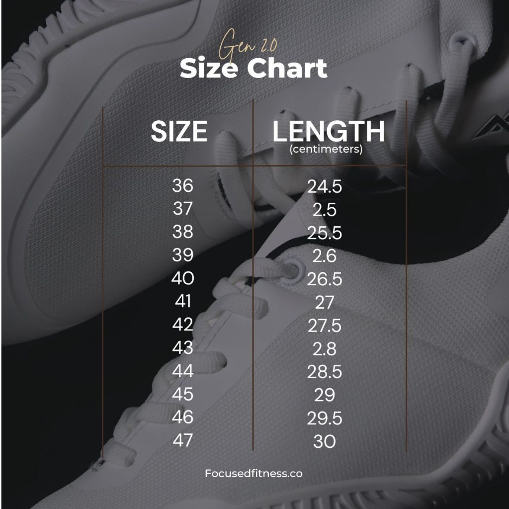 TERBARU Focused Alpha White 2.0 Lifting Shoes Powerlifting Shoes Sumo Squat Shoes