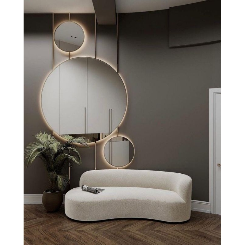 sofa lengkung sofa minimalis lengkung sofa kacang sofa butik sofa salon dll