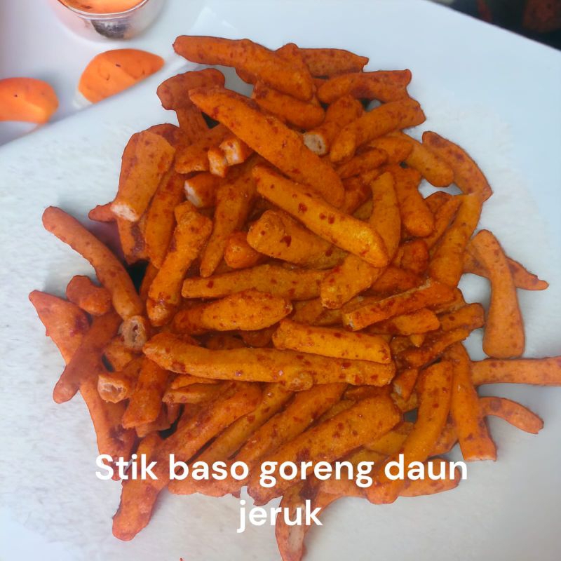 

stik basreng pedas daun jeruk