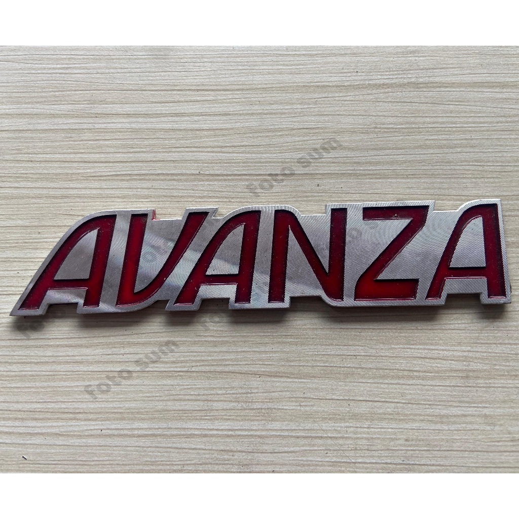 emblem tulisan avanza