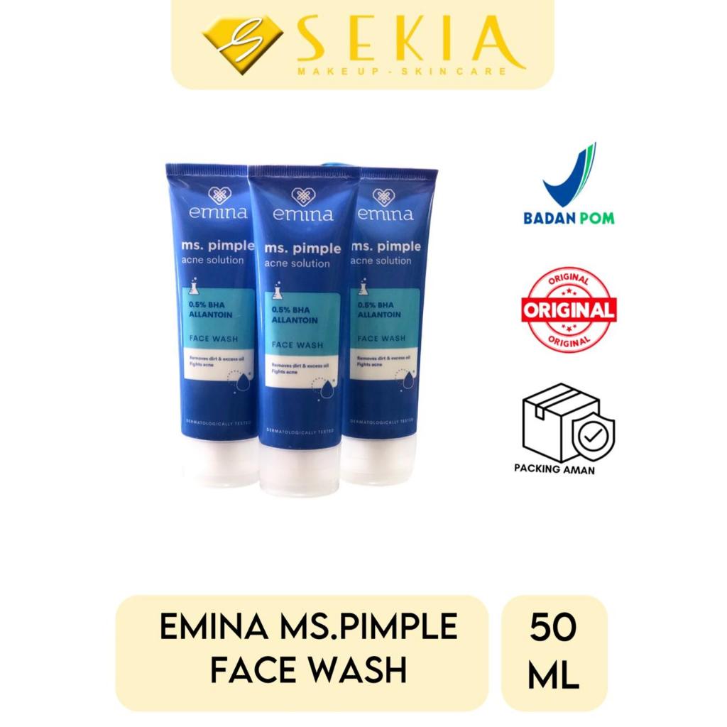Emina Ms Pimple Acne Solution Facial Wash / Emina Face Wash