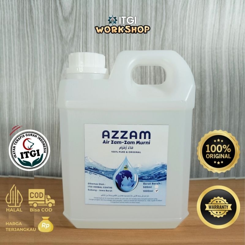 

AZZAM, Air Zam-Zam Murni, Zam-zam 100% Original