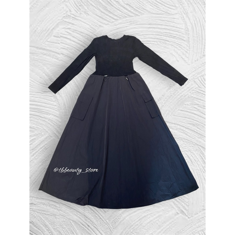 One Set Gamis Rompi polos