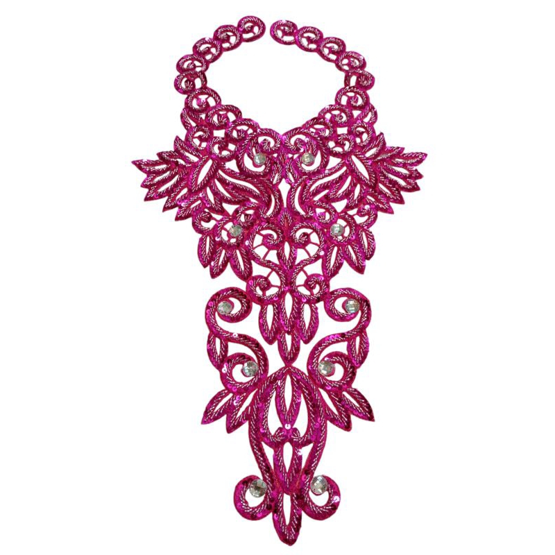 APLIKASI COKER Renda Kerah COKER/ Renda COKER Full Payet Jepang