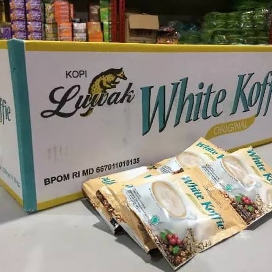 

Kopi Luwak White Coffee Renceng (1 renceng isi 10 sachet)