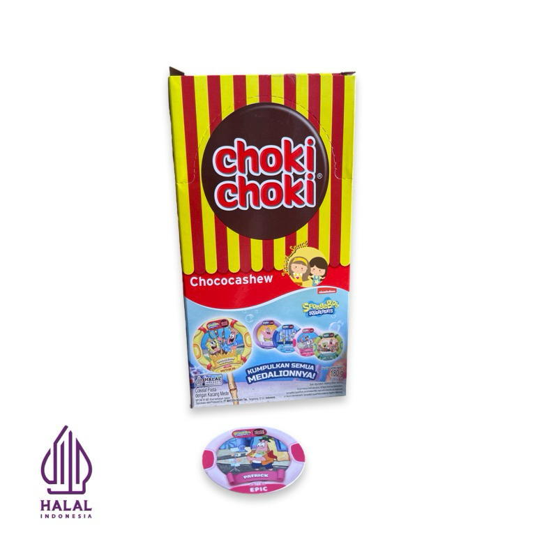 

GROSIR - Choki Choki 20 X 9 Gr Cokelat Pasta Kacang Mede by Jadoel_Snack