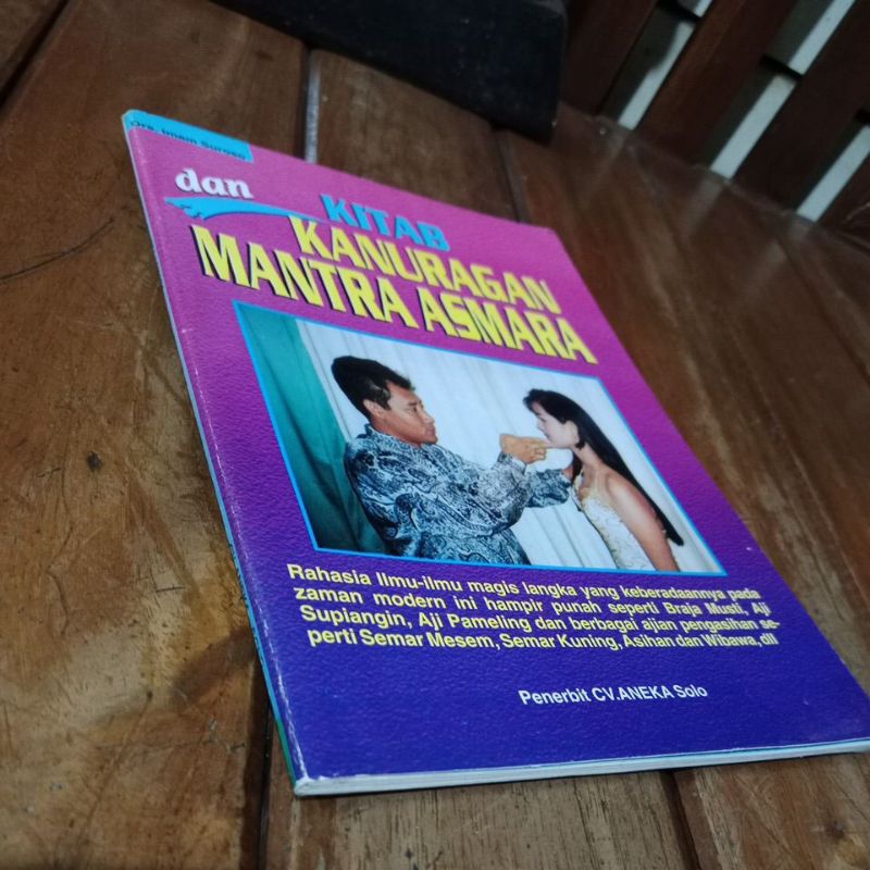 KITAB KANURAGAN MANTRA ASMARA