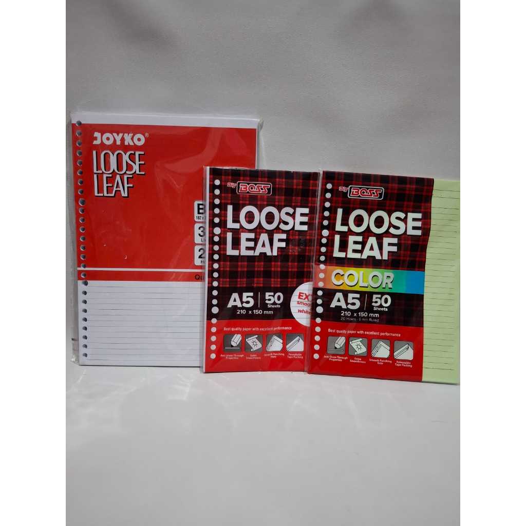 

Isi Binder Loose Leaf Joyko B5 100 Lembar