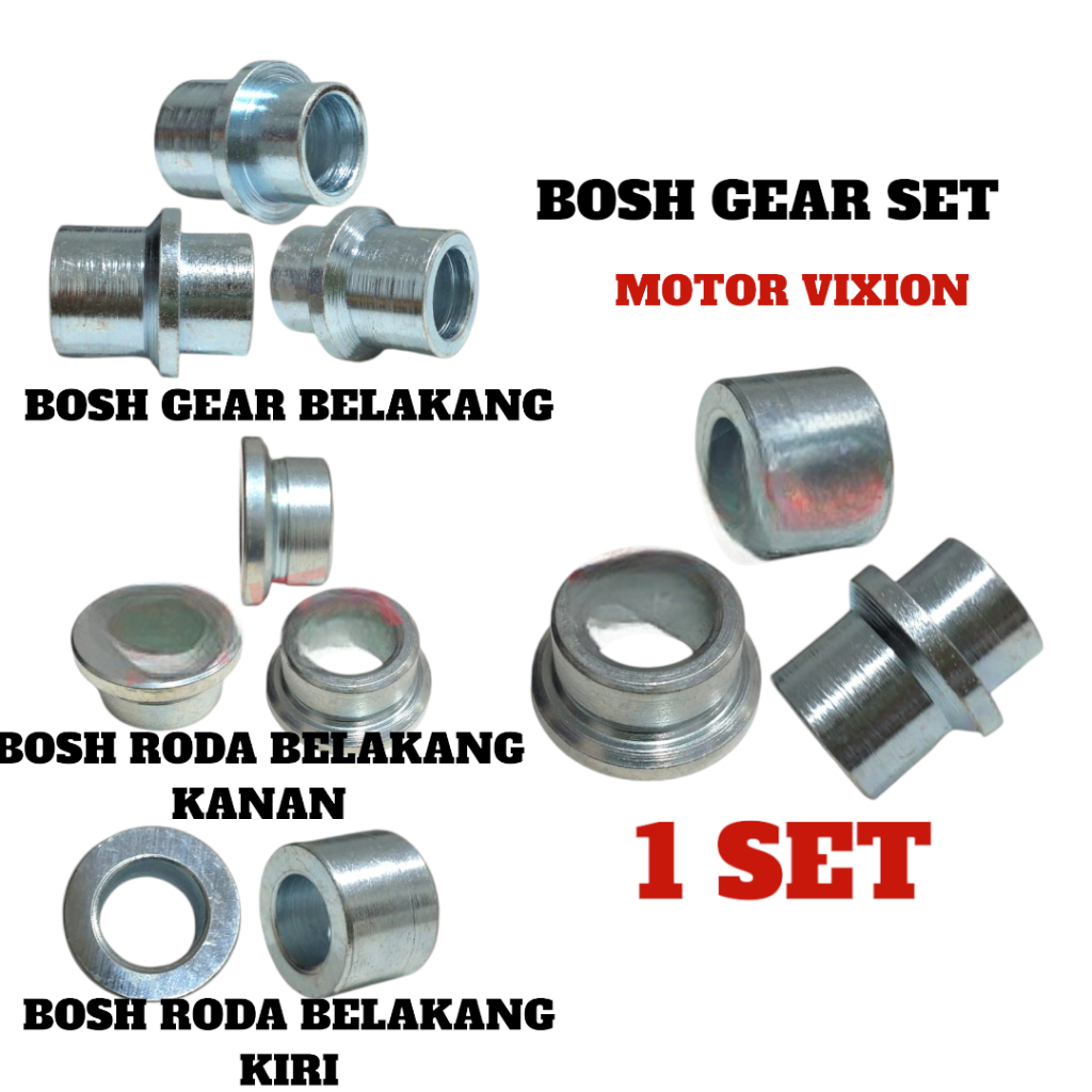 BOSH GEAR SET MOTOR VIXION/ BOSH RODA BELAKANG KIRI DAN KANAN MOTOR VIXION