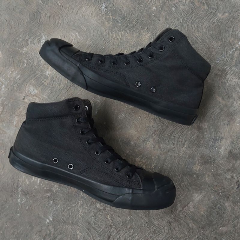 converse jack purcel fullblack japan market