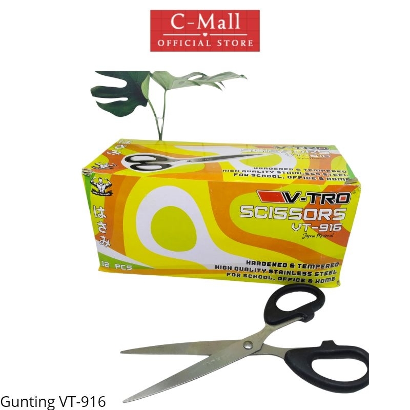 

C-MALL V-tro VT 916 gunting sedang/ Gunting sedang VT 916 V-Tro