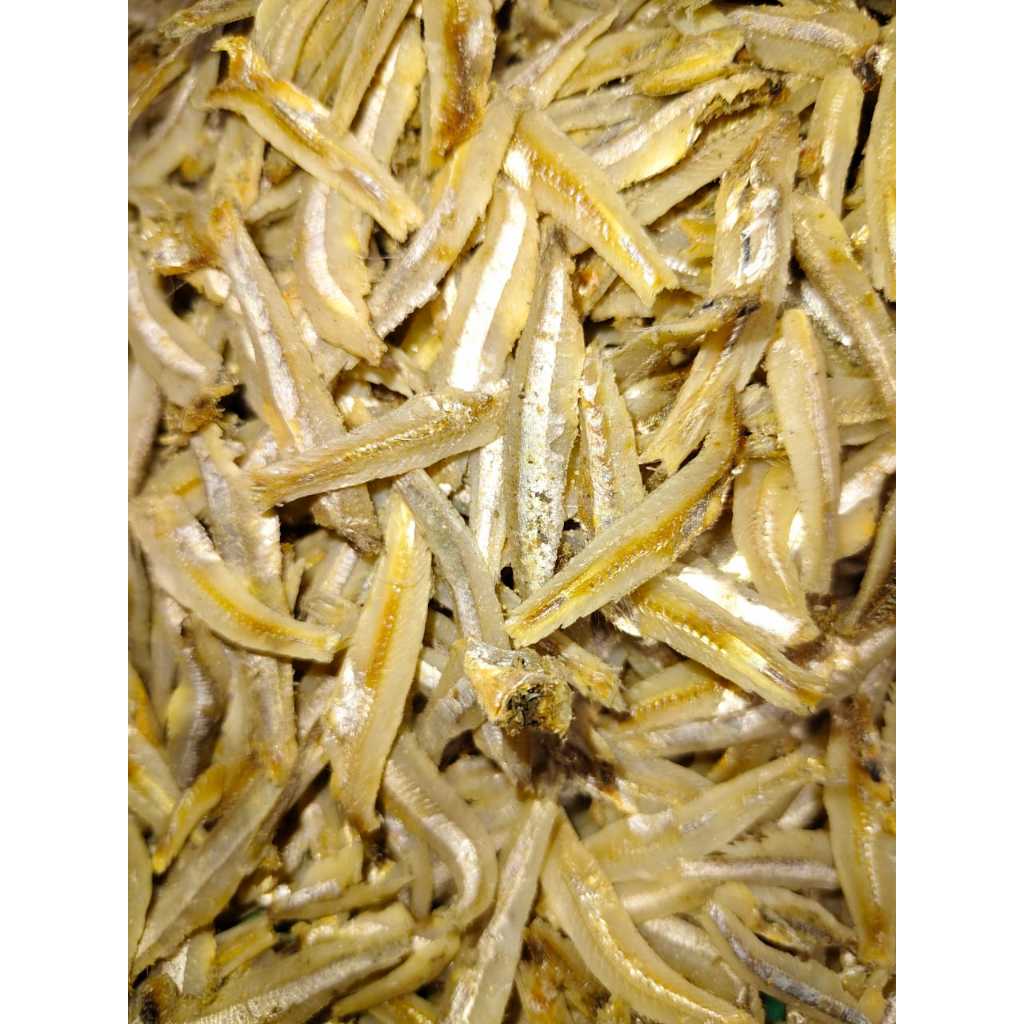 

Teri Jengki Belah Golden kering khas Tj. Balai