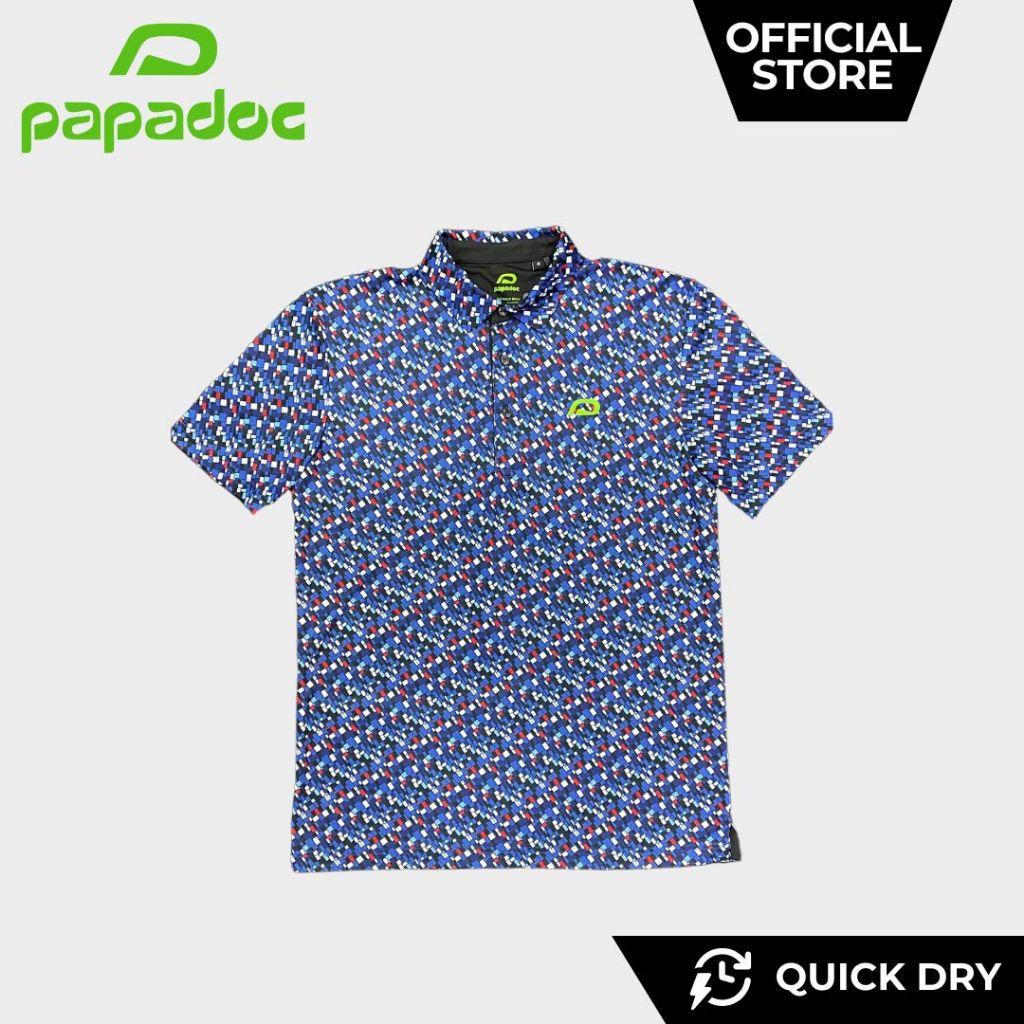 Man Shirt Papadoc Ice Cube | Kaos Polo Pria Papadoc Ice Cube 5001