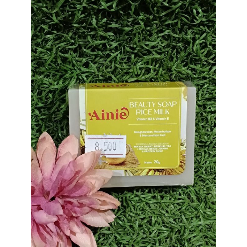 Ainie beuty soap ori/ainie beuty soap rice milk/ainie beuty goats milk/ainie beuty soap papaya/