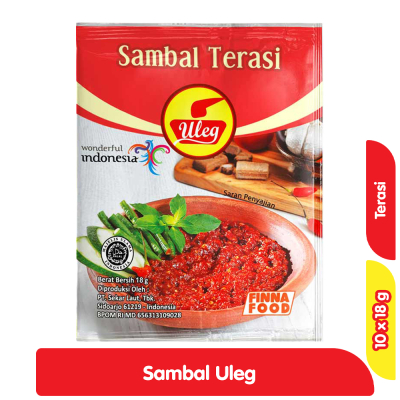 

Sambel Uleg Terasi Finna Per renceng @10 pcs