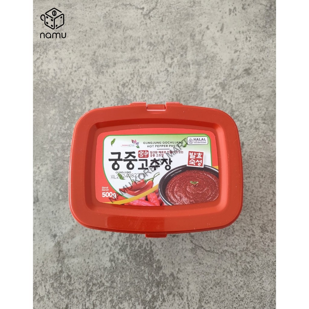 

JS Halal GungJung Gochujang 500gr / Hot Pepper Paste / Saus Gochujang / Bahan Masak Korea